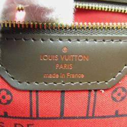 Pre Owned Louis Vuitton Damier Neverfull MM Tote Bag Ebene