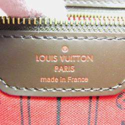 Pre Owned Louis Vuitton Damier Neverfull MM Tote Bag Ebene