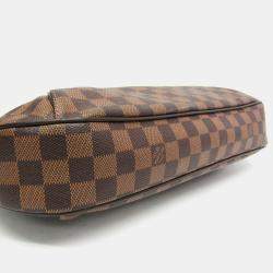 Pre Owned Louis Vuitton Damier Thames GM Shoulder Bag Ebene
