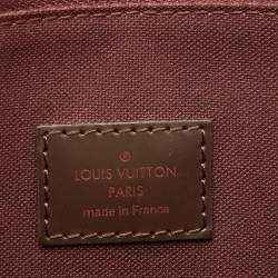 Pre Owned Louis Vuitton Damier Ebene Canvas Hoxton PM Bag