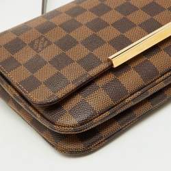 Pre Owned Louis Vuitton Damier Ebene Canvas Hoxton PM Bag