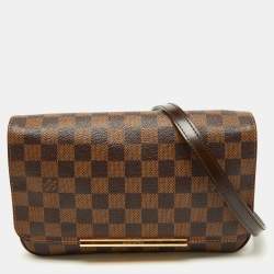 Pre Owned Louis Vuitton Damier Ebene Canvas Hoxton PM Bag