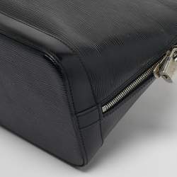 Pre Owned Louis Vuitton Black Epi Leather Alma PM Bag