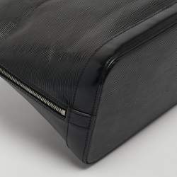 Pre Owned Louis Vuitton Black Epi Leather Alma PM Bag