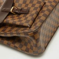 Pre Owned Louis Vuitton Damier Ebene Canvas Uzes Tote