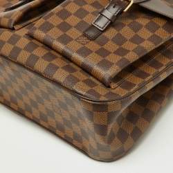 Pre Owned Louis Vuitton Damier Ebene Canvas Uzes Tote