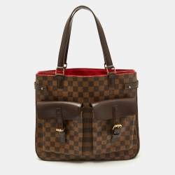 Pre Owned Louis Vuitton Damier Ebene Canvas Uzes Tote
