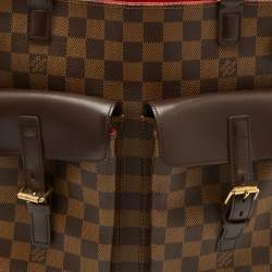 Pre Owned Louis Vuitton Damier Ebene Canvas Uzes Tote