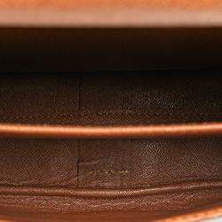 Pre Owned Louis Vuitton Brown Monogram Cartouchiere GM