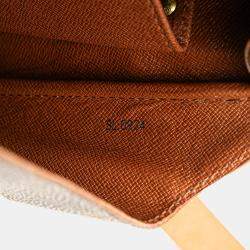 Pre Owned Louis Vuitton Brown Monogram Cartouchiere GM