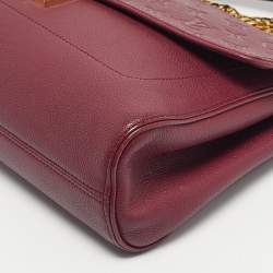 Pre Owned Louis Vuitton Aurore Monogram Empreinte Leather Saint Germain MM Bag