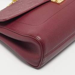 Pre Owned Louis Vuitton Aurore Monogram Empreinte Leather Saint Germain MM Bag