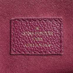 Pre Owned Louis Vuitton Aurore Monogram Empreinte Leather Saint Germain MM Bag