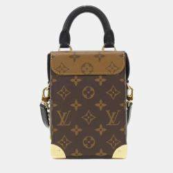 Pre Owned Louis Vuitton Camera Box Monogram Reverse Coated Canvas Shoulder Bag