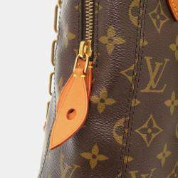 Pre Owned Louis Vuitton Karl Lagerfeld Punching Baby Monogram Shoulder Bag