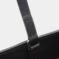 Pre Owned Louis Vuitton OnTheGo GM Noir Monogram Empreinte Leather Tote Bag