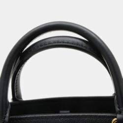 Pre Owned Louis Vuitton OnTheGo PM Black Monogram Empreinte Leather Shoulder Bag
