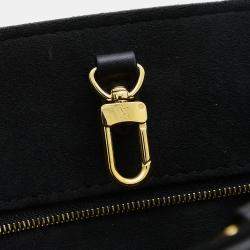 Pre Owned Louis Vuitton OnTheGo PM Black Monogram Empreinte Leather Shoulder Bag