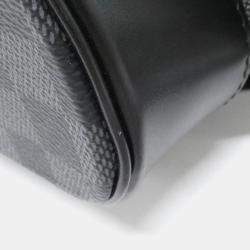 Pre Owned Louis Vuitton Christopher MM Damier Graphite Canvas Backpack