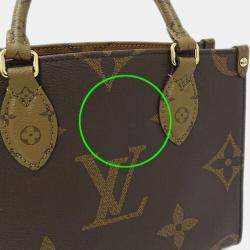 Pre Owned Louis Vuitton OnTheGo PM Monogram Giant Canvas Shoulder Bag