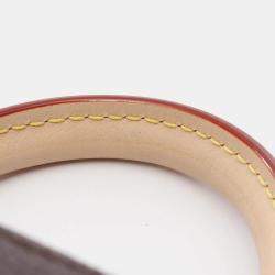 Pre Owned Louis Vuitton Speedy Bandouliere 20 Brown Monogram Canvas Shoulder Bag