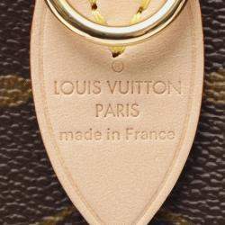 Pre Owned Louis Vuitton Speedy Bandouliere 20 Brown Monogram Canvas Shoulder Bag