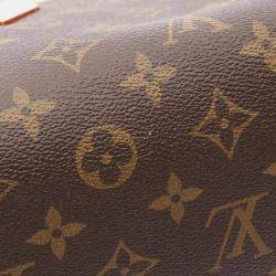 Pre Owned Louis Vuitton Speedy Bandouliere 20 Brown Monogram Canvas Shoulder Bag