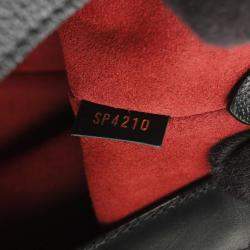 مملوكة مسبقًا Louis Vuitton Neonoe MM Black Beige Monogram Empreinte Leather Shoulder Bag