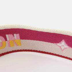 مملوكة مسبقًا Louis Vuitton Diane NM PM Fuchsia Canvas Leather Shoulder Bag