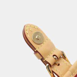 مملوكة مسبقًا Louis Vuitton Diane NM PM Fuchsia Canvas Leather Shoulder Bag