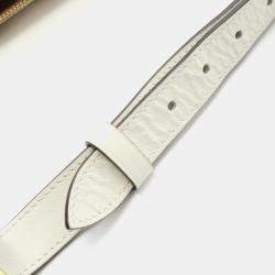 Pre Owned Louis Vuitton Bumbag Mm Monogram Giant Waist Bag Body Coated Canvas Leather Khaki Beige Multicolor