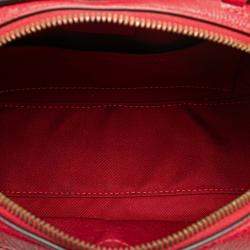 Pre Owned Louis Vuitton Red Monogram Empreinte Saintonge