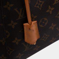 Pre Owned Louis Vuitton Brown Monogram Montaigne BB