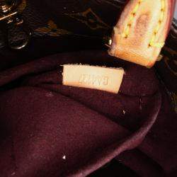 Pre Owned Louis Vuitton Brown Monogram Montaigne BB