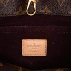 Pre Owned Louis Vuitton Brown Monogram Montaigne BB