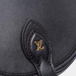 Pre Owned Louis Vuitton Black Calfskin Tambourin