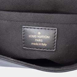 Pre Owned Louis Vuitton Black Calfskin Tambourin
