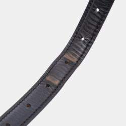 Pre Owned Louis Vuitton Black Calfskin Tambourin