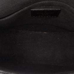 Pre Owned Louis Vuitton Black Calfskin Tambourin