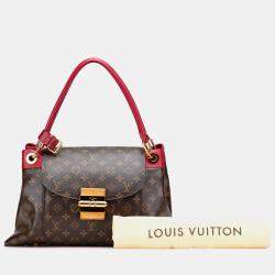Pre Owned Louis Vuitton Brown Monogram Olympe MM