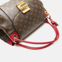 Pre Owned Louis Vuitton Brown Monogram Olympe MM