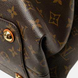 Pre Owned Louis Vuitton Brown Monogram Olympe MM