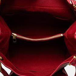 Pre Owned Louis Vuitton Brown Monogram Olympe MM