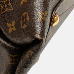 Pre Owned Louis Vuitton Brown Monogram Olympe MM