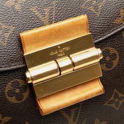Pre Owned Louis Vuitton Brown Monogram Olympe MM