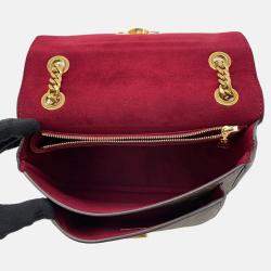 Pre Owned Louis Vuitton Passy Red Monogram