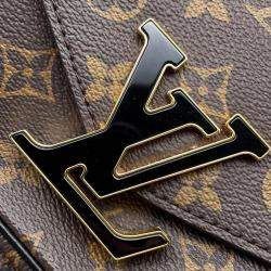 Pre Owned Louis Vuitton Passy Red Monogram