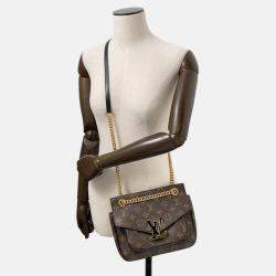 Pre Owned Louis Vuitton Passy Red Monogram