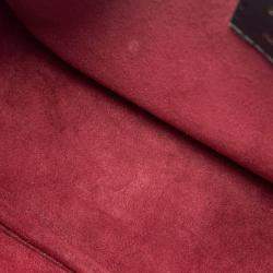 Pre Owned Louis Vuitton Passy Red Monogram