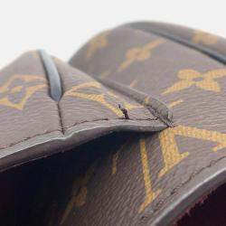 Pre Owned Louis Vuitton Passy Red Monogram